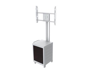 Veggmontering, AV-braketter & AV-møbler - Multibrackets M Public Display Stand 180 Single MediaBox4 Silver 40 kg 55" 800 x 400 mm - 7350022737754