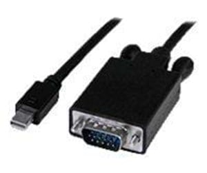 Skjermkabel - StarTech.com Mini DisplayPort to VGA Adapter Cable mDP to VGA - MDP2VGAMM15B