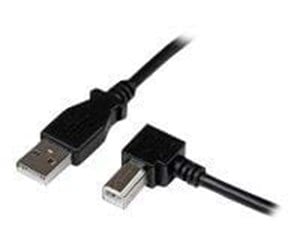 USB - StarTech.com USB 2.0 A to Right Angle B Cable - USBAB1MR