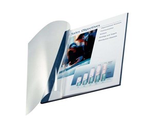 Printertilbehør blekk/toner - Leitz Bokomslag impressBIND Mykt 3,5 mm Blå - Softcover - 73980035