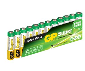 Batteri - GP Super Alkaline 24A S12 - 151035