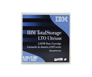 Backupmedia - IBM TotalStorage - LTO Ultrium 6 x 1 - 2.5 TB - 00V7590