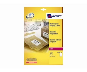 Papir, Fotopapir & Etiketter - Avery Zweckform L7993 - L7993-25