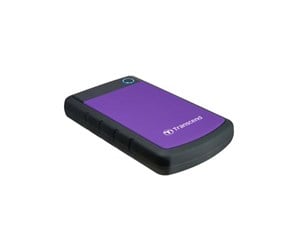 Hard drive - External - Transcend StoreJet 25H3 Purple - Ekstern Harddisk - 2TB - Lilla - TS2TSJ25H3P