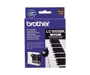 Printertilbehør blekk/toner - Brother LC1000BK - Blekkpatron Svart - LC-1000BKBP2