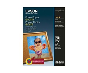 Papir, Fotopapir & Etiketter - Epson - blankt fotopapir - C13S042539