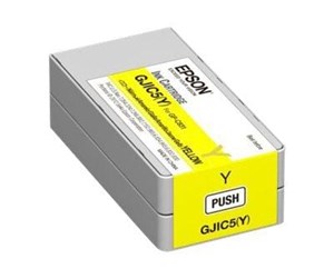 Printertilbehør blekk/toner - Epson GJIC5(Y) - Blekkpatron Yellow - C13S020566