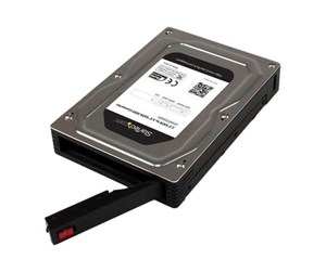 Harddisk - Tilbehør - StarTech.com 2.5" SSD/HDD to 3.5" SATA Aluminum HDD Adapter Enclosure - 25SAT35HDD