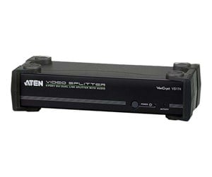 Videosplitter - ATEN 4-port DVI-splitter 1-4 DVI-I/D - VS174-AT-G