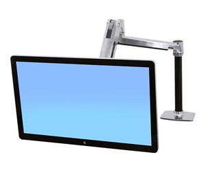 Skjermholder - Ergotron LX HD Sit-Stand Desk Mount LCD Arm - 45-384-026