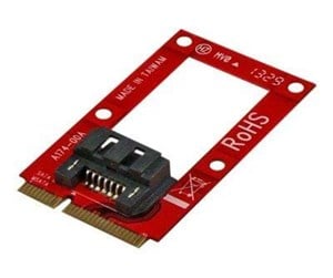 Kontroller - StarTech.com mSATA to SATA HDD/SSD Adapter - MSAT2SAT3