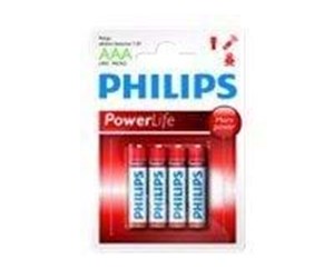 Batteri - Philips Power Life LR03P4B - LR03P4B/10