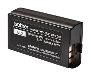 Printertilbehør - Brother BA-E001 / BAE001 LI-ION Battery - BAE001