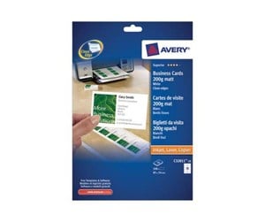 Papir, Fotopapir & Etiketter - Avery Quick&Clean C32011 - C32011-10