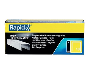 KVM-kabel - Rapid Staples - No. 13 - 4 mm - galvanized steel - pack of 5000 - for HANDY R19E PRO R23E - 11825700