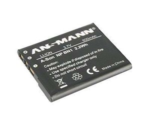 Kamerabatteri & Batterigrep - ANSMANN A-Son NP BN 1 - 1400-0009