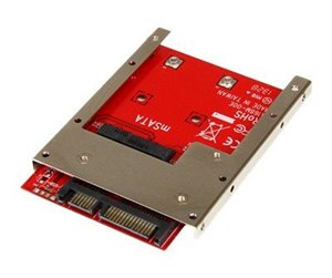 Kontroller - StarTech.com mSATA SSD to 2.5in SATA Adapter Converter - SAT32MSAT257