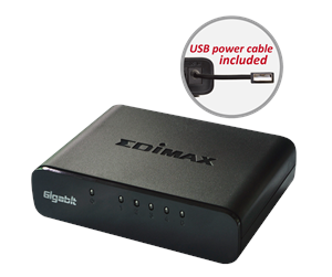 Switch/splitter - Edimax ES 5500G V3 5-Port Gigabit Desktop Switch - ES-5500G V3