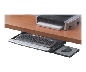 Kabinett tilbehør (kjølepasta mv.) - Fellowes Deluxe Keyboard Drawer w/Soft Touch Wrist Rest - 8031201