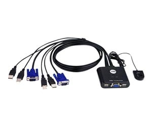 KVM-switch - ATEN CS22U - KVM switch - 2 ports - CS22U-A