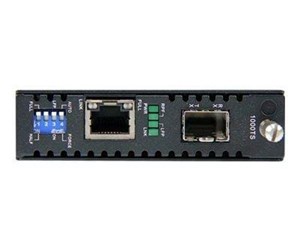 Repeater & Transceiver - StarTech.com Gigabit Ethernet Fiber Media Converter with Open SFP Slot - ET91000SFP2