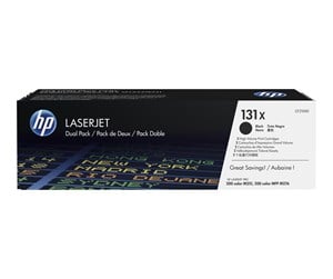 Printertilbehør blekk/toner - HP 131X / CF210XD 2-Pack Black Toner - Laser toner Svart - CF210XD