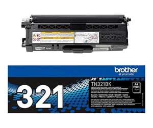 Printertilbehør blekk/toner - Brother TN321BK Black Toner - Laser toner Svart - TN321BK