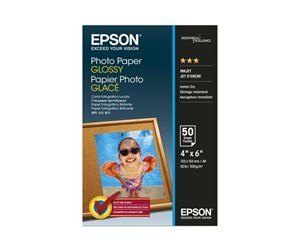 Papir, Fotopapir & Etiketter - Epson - blankt fotopapir - C13S042547