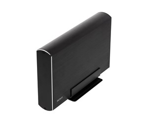 Harddisk - Tilbehør - Deltaco MAP-GD34U3 3.5" SATA to USB 3.0 Aluminium Black - MAP-GD34U3