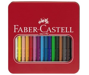 Skrive- & Tegneverktøy - Faber Castell Jumbo Grip Colour pencil 16-pack - 4005401109167