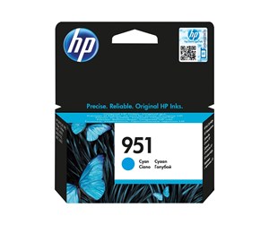 Printertilbehør blekk/toner - HP 951 / CN050AE Cyan Ink - Blekkpatron Blå - CN050AE