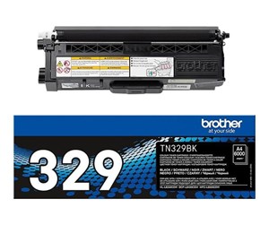 Printertilbehør blekk/toner - Brother TN329BK / TN 329BK - Black Toner - Laser toner Svart - TN329BK