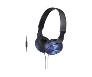 Hodetelefoner - Sony MDR-ZX310AP - Blue - MDRZX310APL.CE7