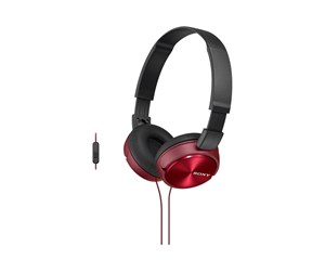 Hodetelefoner - Sony MDR-ZX310AP - Red - MDRZX310APR.CE7