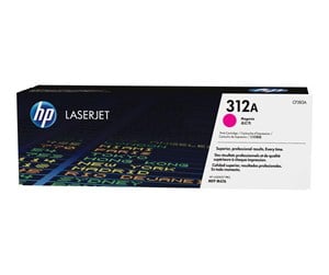 Printertilbehør blekk/toner - HP 312A / CF383A Magenta Toner - Laser toner Rød - CF383A