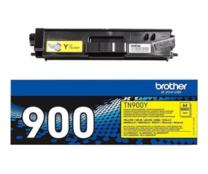 Printertilbehør blekk/toner - Brother TN900Y / TN 900Y - Laser toner Yellow - TN900Y