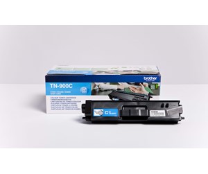 Printertilbehør blekk/toner - Brother TN900C x2 - Laser Toner - Laser toner Blå - TN900CTWIN