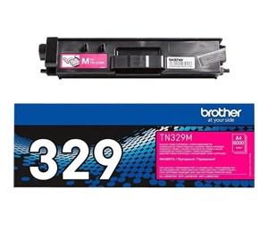 Printertilbehør blekk/toner - Brother TN329M - Laser Toner - Laser toner Rød - TN329M