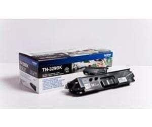 Printertilbehør blekk/toner - Brother TN329BK 2PK - Black Laser Toner - Laser toner Svart - TN329BKTWIN