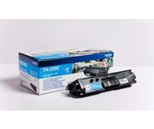 Printertilbehør blekk/toner - Brother TN329C 2PK - Laser Toner - Laser toner Blå - TN329CTWIN