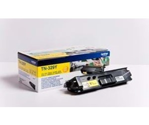 Printertilbehør blekk/toner - Brother TN329Y 2PK - Yellow Laser Toner - Laser toner Yellow - TN329YTWIN