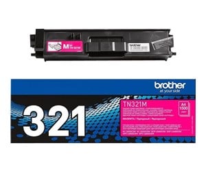 Printertilbehør blekk/toner - Brother TN321M / TN 321M Magenta Toner - Laser toner Rød - TN321M