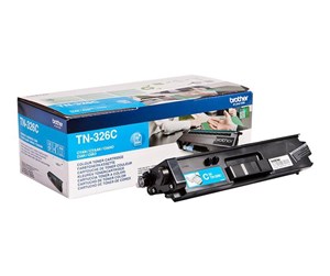 Printertilbehør blekk/toner - Brother TN326C / TN 326C Cyan Toner - Laser toner Blå - TN326C