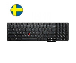 Tastatur - Lenovo Thinkpad Keyboard L540/T540p/W540 (SWE/FI) - Gamingtastatur - Svensk - Svart - 04Y2374