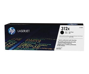 Printertilbehør blekk/toner - HP 312X / CF380X High Capacity Black Toner - Laser toner Svart - CF380X