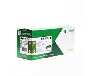 Printertilbehør blekk/toner - Lexmark 51F2H00 / 512H Black Return Program Toner - Laser toner - 51F2H00