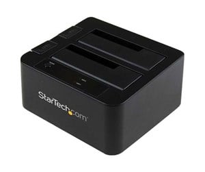 Kontroller - StarTech.com USB 3.0/eSATA Dual 2.5/3.5" SATA Hard Drive Dock w/ UASP - SDOCK2U33EB