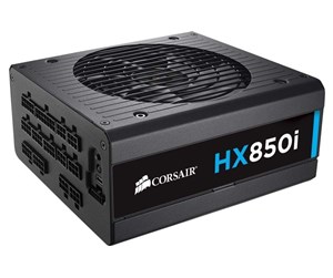 Strømforsyning (PSU) - Corsair HX850i Strømforsyning (PSU) - 850 Watt - 140 mm - ATX - 80 Plus Platinum sertifisert - CP-9020073-EU