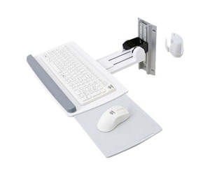 Veggmontering, AV-braketter & AV-møbler - Ergotron Neo-Flex Keyboard Wall Mount 2.3 kg - 45-403-062