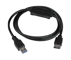 Kontroller - StarTech.com USB 3.0 to eSATA Adapter Cable - USB3S2ESATA3